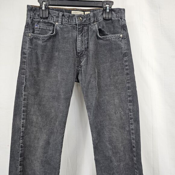 Patagonia Pants Mens 30X33 Gray Corduroy Chinos Straight Fit Casual Outdoor - Picture 3 of 10